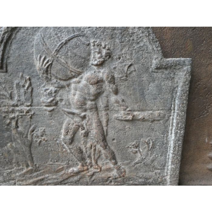 Hercules met de Hemel in zijn Armen van Gietijzer 
